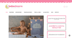 Desktop Screenshot of bebedreams.com